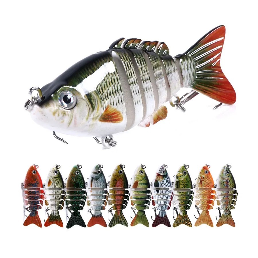 Fishing Lure Swimbait - เหยื่อตกปลาแบบสมจริง 1 ชิ้น ขนาด 8 ซม.