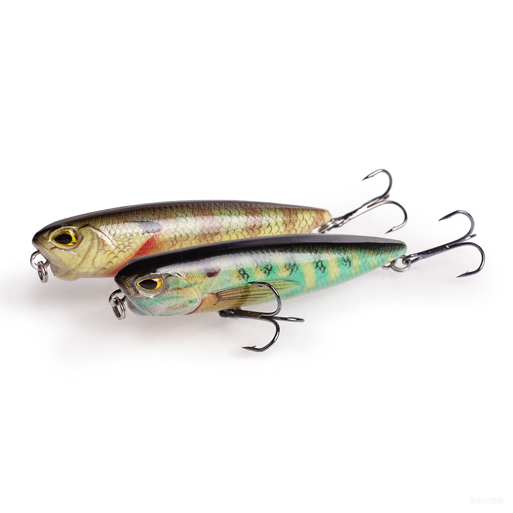 Fishing Lure Popper - Hanlin Popper 6.5 ซม./2.56in/5.5g เหยื่อ Topwater