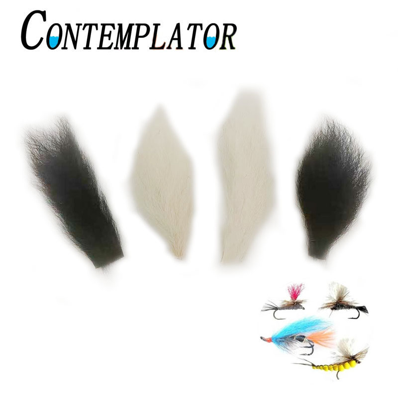 Fishing Lure Topwater - วัสดุทำเหยื่อตกปลาแบบหางลูกวัว 2 ชิ้น แบบแยกปีก รูปทรงร่มชูชีพ 2