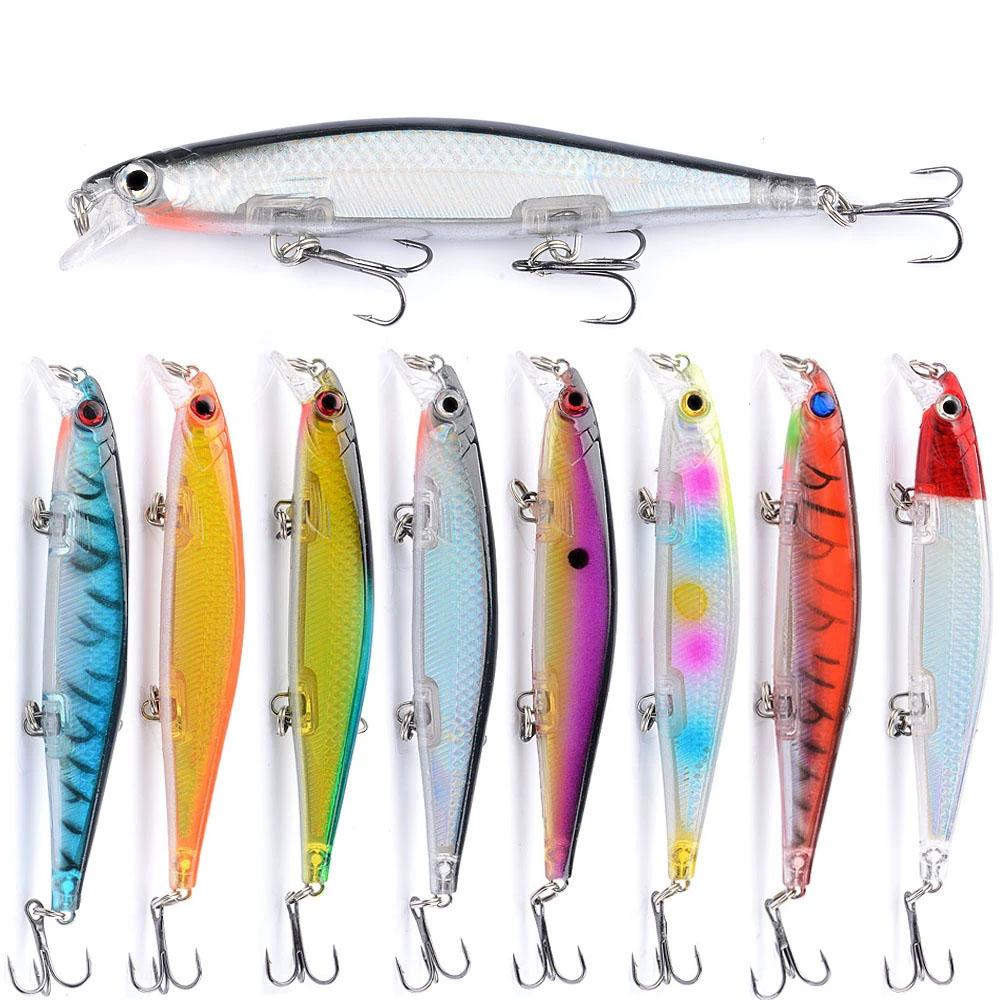 Fishing Lure Swimbait - เหยื่อปลอมเลเซอร์แบบจมน้ำ 1 ชิ้น ขนาด 11 ซม./น้ำหนัก