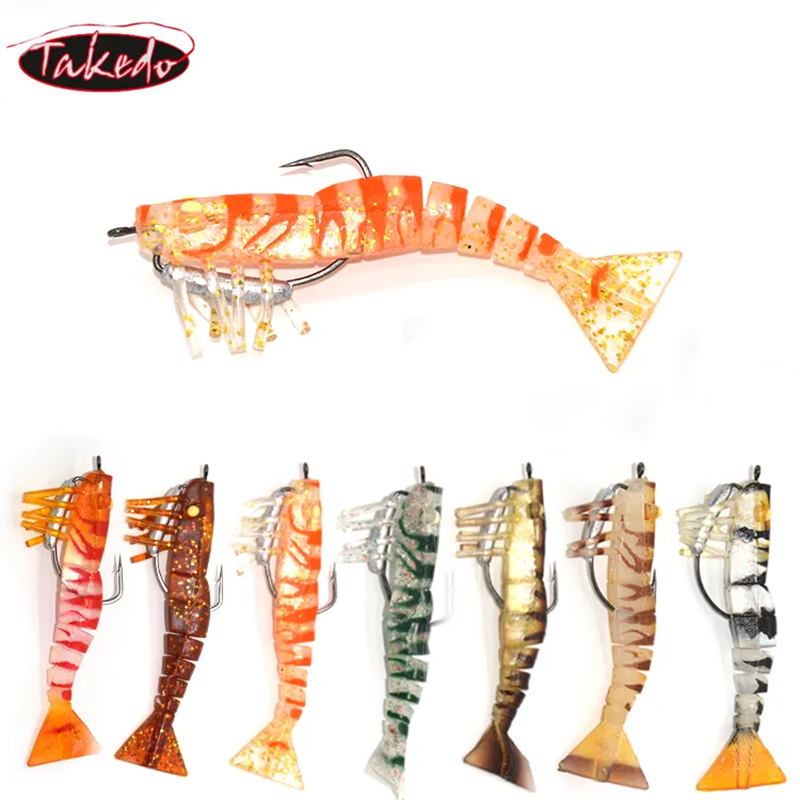 Fishing Lure Crankbait - TAKEDO-120mm, 17g เหยื่อประดิษฐ์สําหรับเบสคอน, เหยื่อกุ้งนุ่ม, เหยื่อกุ้งสด, VMC