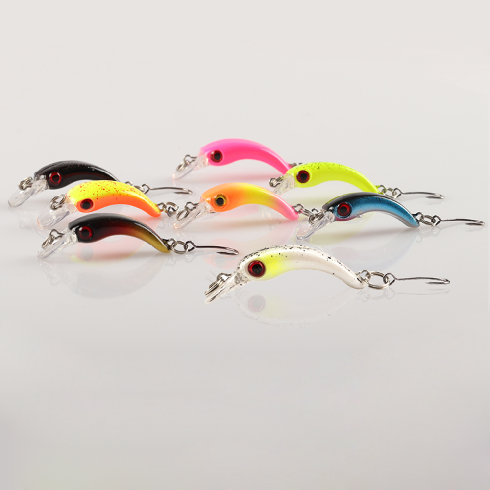 Fishing Lure Crankbait - 1pcs ใหม่ตกปลา Lure 1.3g 40mm ปลาเทราท์
