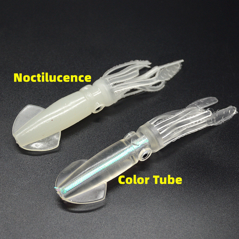 Noctilucence/สีหลอดปลาหมึก Sof - Fishing Lure Soft Plastic บทวิจารณ์และราคา