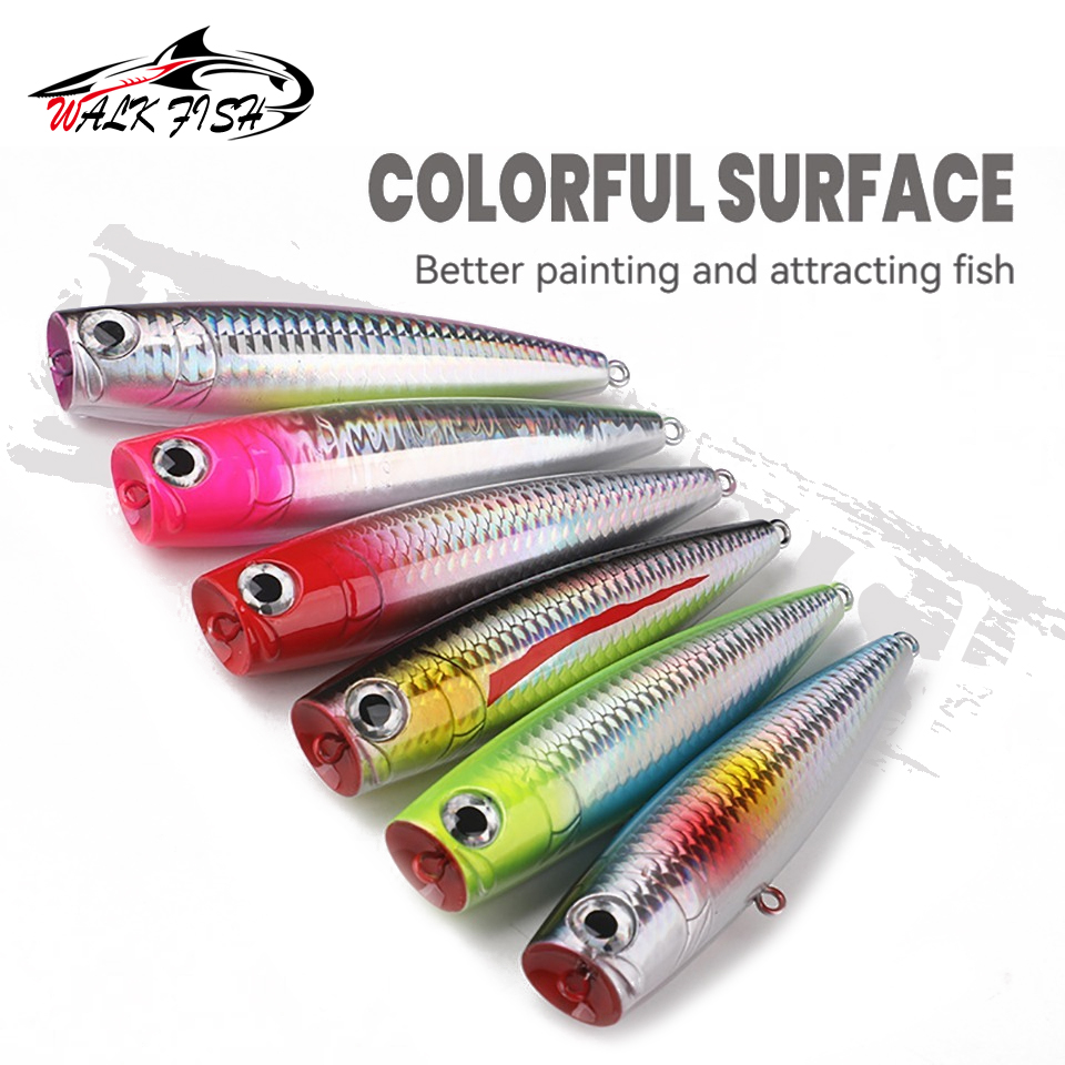 WALK FISH 1 ชิ้น 110 มม. 25 กร - Fishing Lure Topwater บทวิจารณ์และราคา