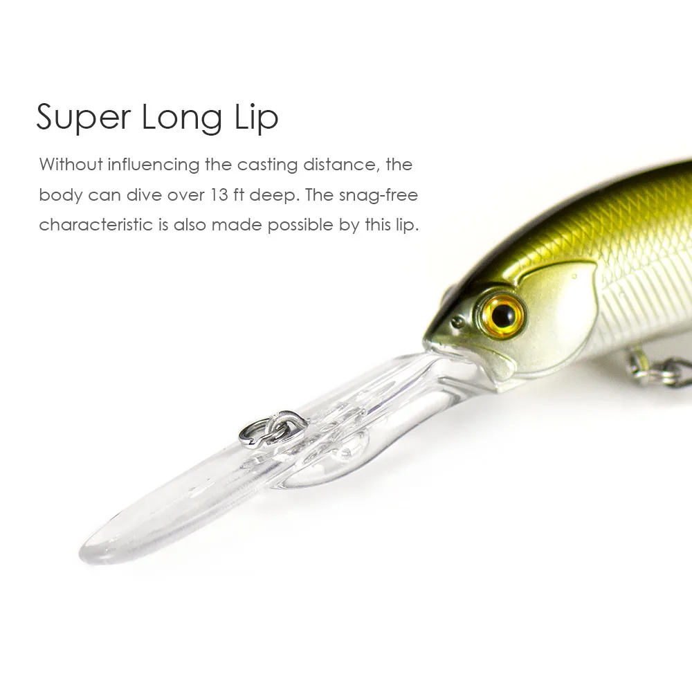 Countbass Shad สไตล์ Crankbait - Fishing Lure Crankbait บทวิจารณ์และราคา
