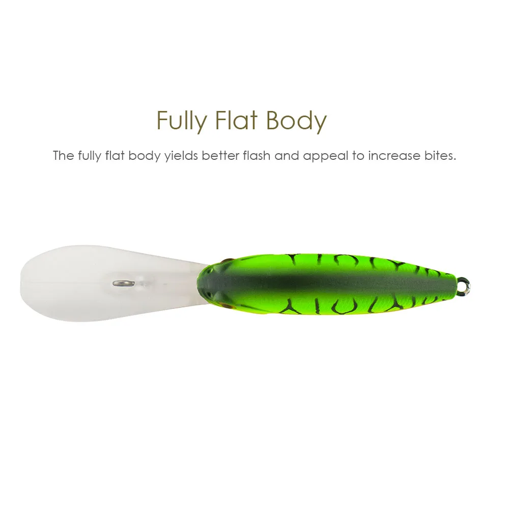 Countbass Shad สไตล์ Crankbait - Fishing Lure Crankbait บทวิจารณ์และราคา