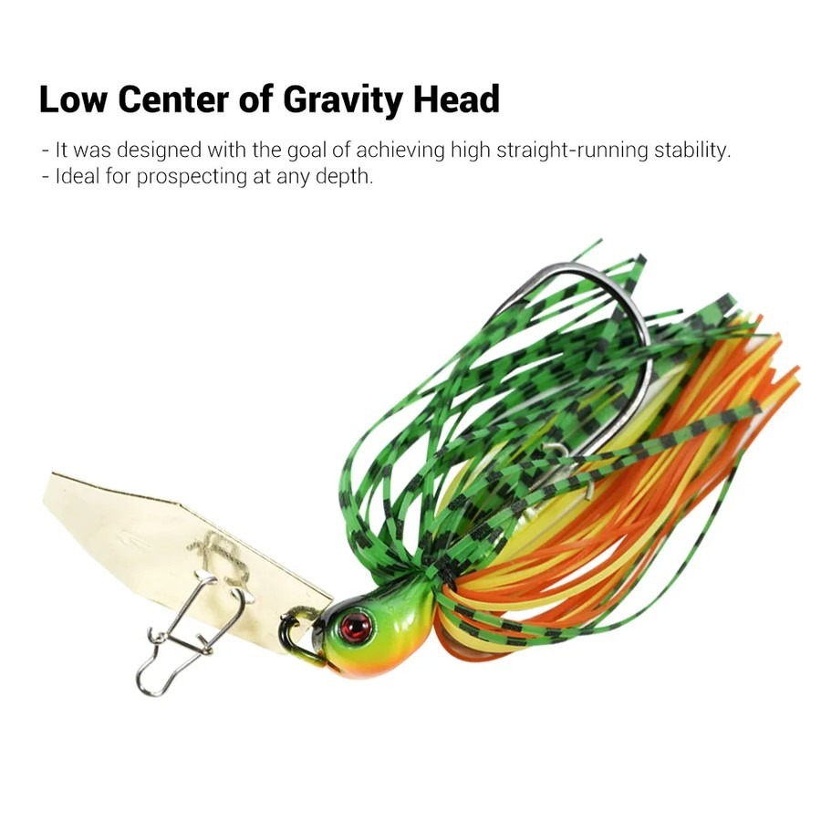 เหยื่อตกปลา Noeby Chatterbait  - Fishing Lure Buzzbait บทวิจารณ์และราคา