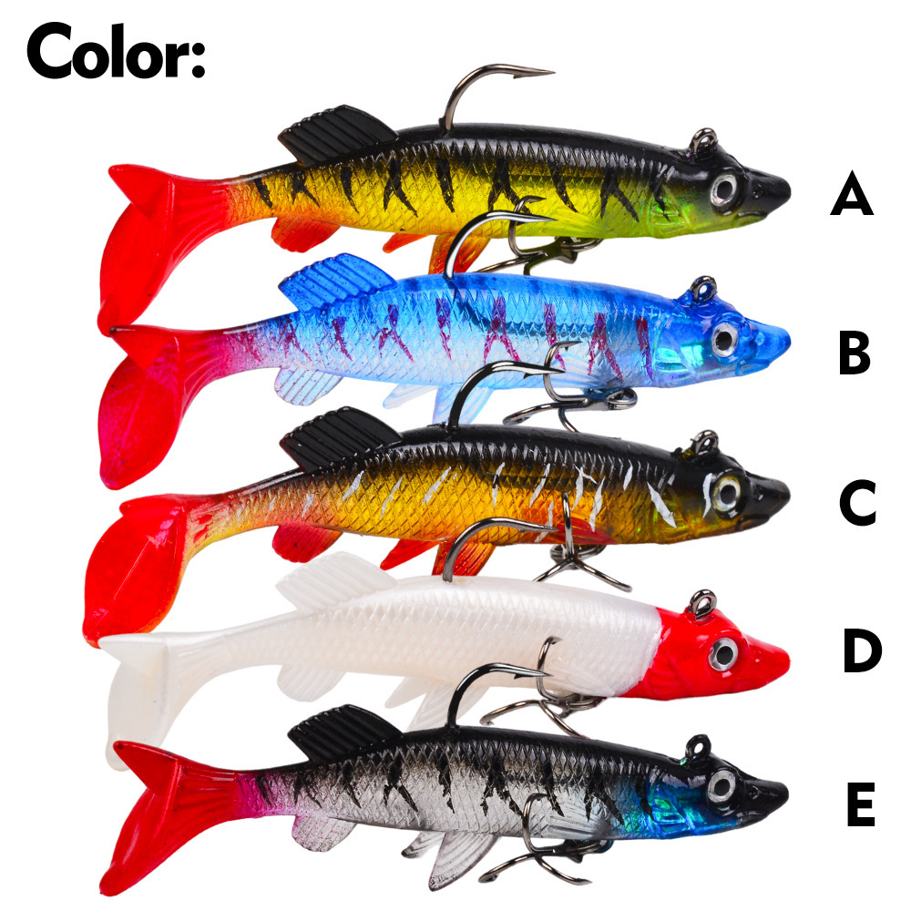 เหยื่อปลอมแบบ T-Tail Swimbaits - Fishing Lure Swimbait บทวิจารณ์และราคา
