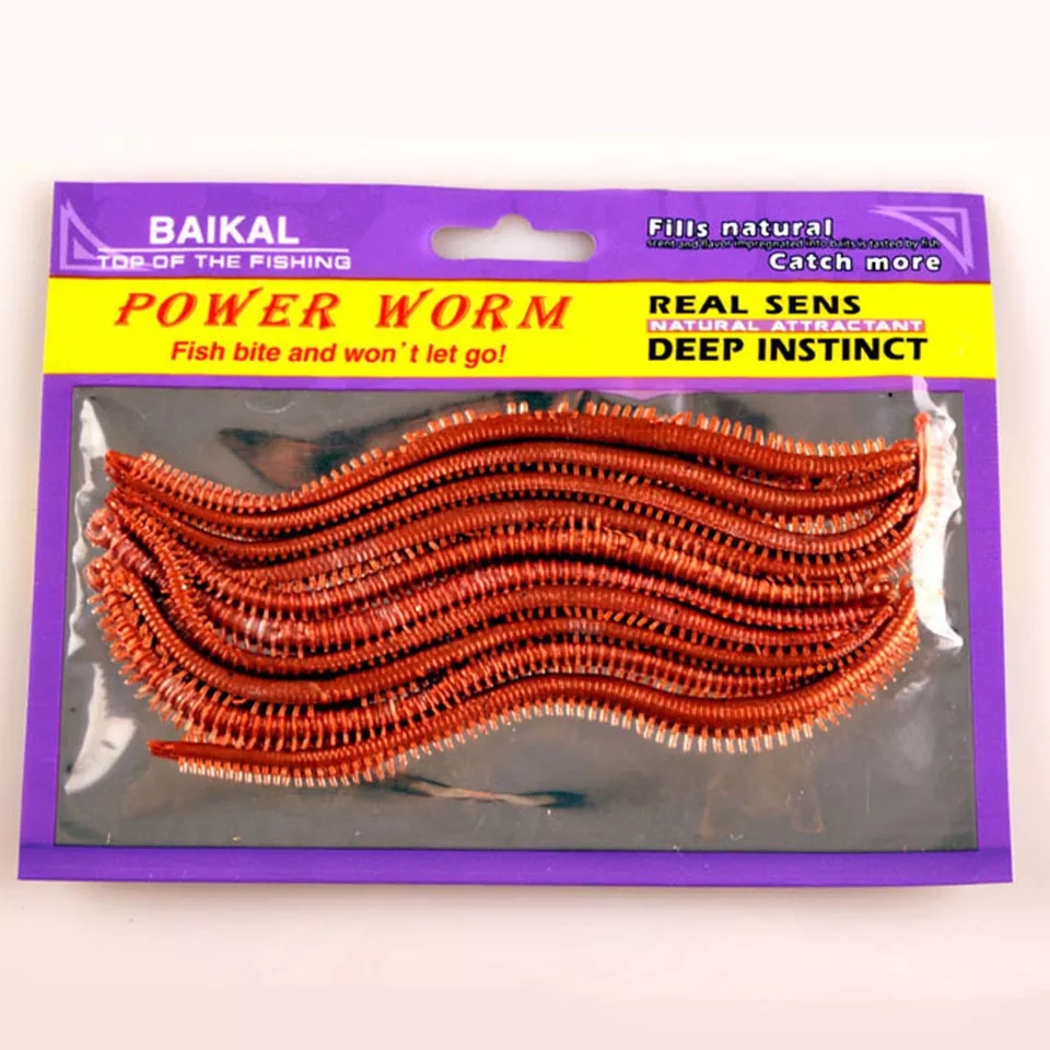 10 ชิ้น/ล็อตประดิษฐ์หนอนทะเล 1 - Fishing Lure Soft Plastic บทวิจารณ์และราคา