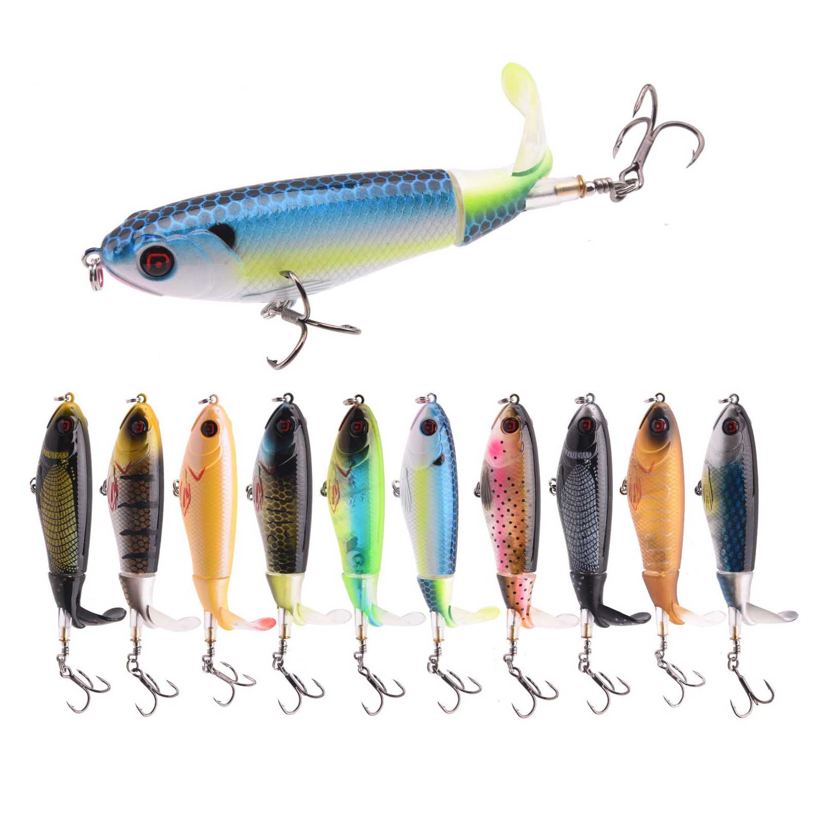 เหยื่อปลอมแบบใบพัด ขนาด 10.5 ซ - Fishing Lure Swimbait บทวิจารณ์และราคา
