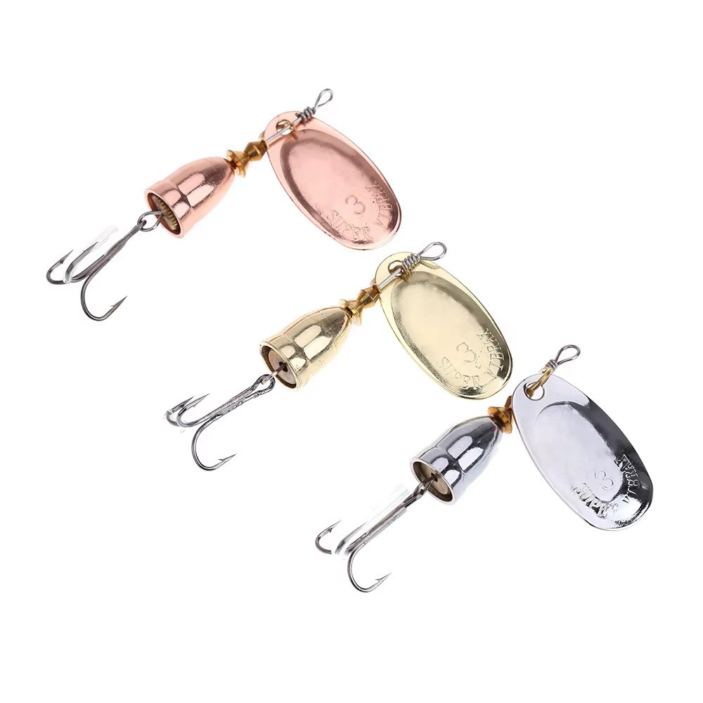 เหยื่อปลอมโลหะแบบสปินเนอร์ 1 ช - Fishing Lure Spinnerbait บทวิจารณ์และราคา