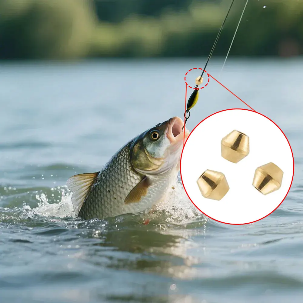 ลูกปัดทองเหลืองสำหรับทำเหยื่อต - Fishing Lure Spinnerbait บทวิจารณ์และราคา