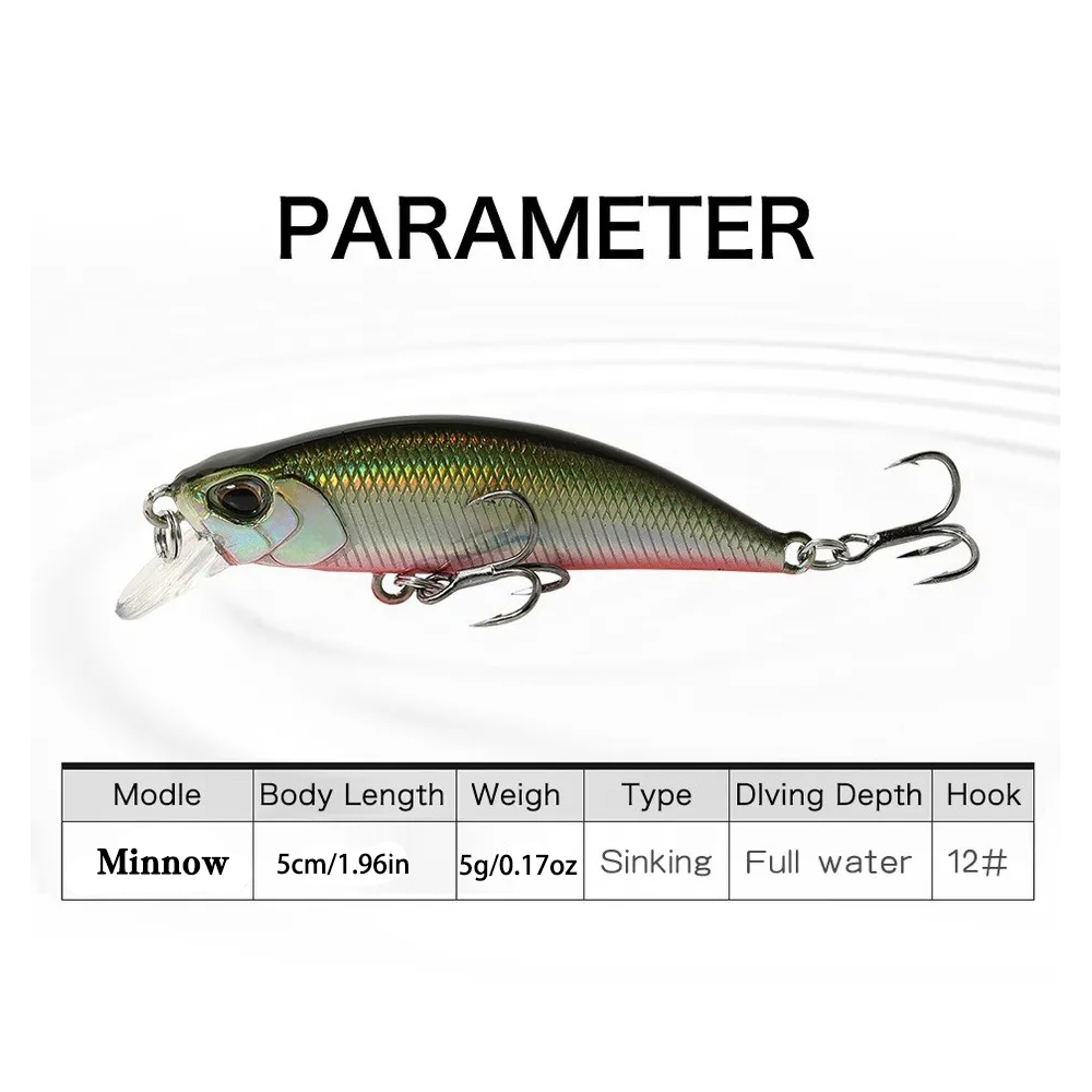 เหยื่อตกปลาจมน้ำ 15 ชิ้น เหยื่ - Fishing Lure Jerkbait บทวิจารณ์และราคา
