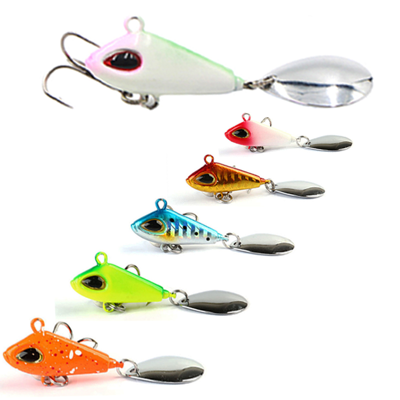1 PC 6/11/18/22g VIB Crankbait - Fishing Lure Spinnerbait บทวิจารณ์และราคา