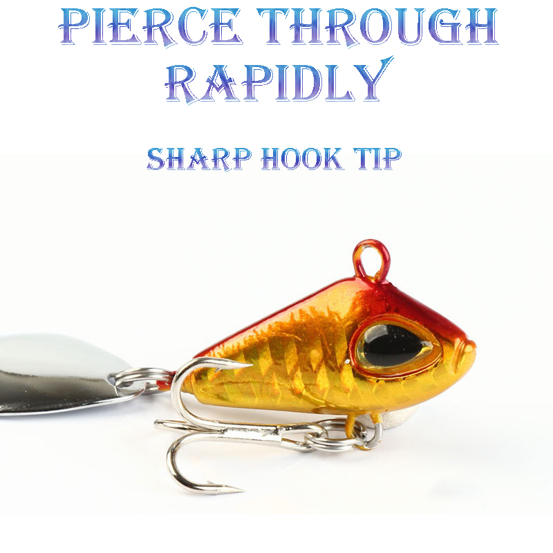 1 PC 6/11/18/22g VIB Crankbait - Fishing Lure Spinnerbait บทวิจารณ์และราคา
