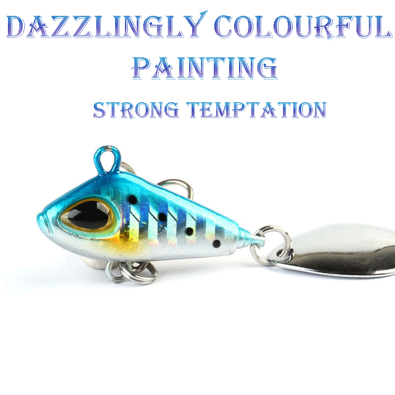 1 PC 6/11/18/22g VIB Crankbait - Fishing Lure Spinnerbait บทวิจารณ์และราคา
