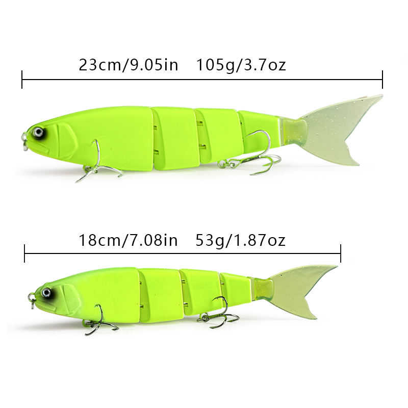 ชุดเหยื่อปลอม Swimbait Big Bai - Fishing Lure Swimbait บทวิจารณ์และราคา