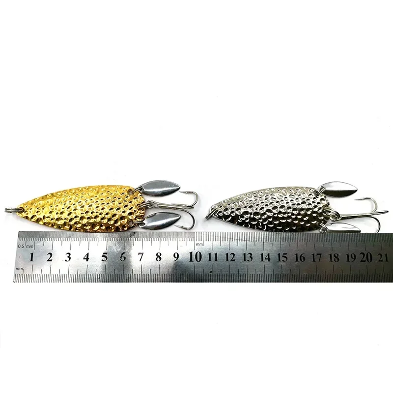 1 ชิ้นช้อนโลหะ Spinnerbait คู่ - Fishing Lure Spinnerbait บทวิจารณ์และราคา