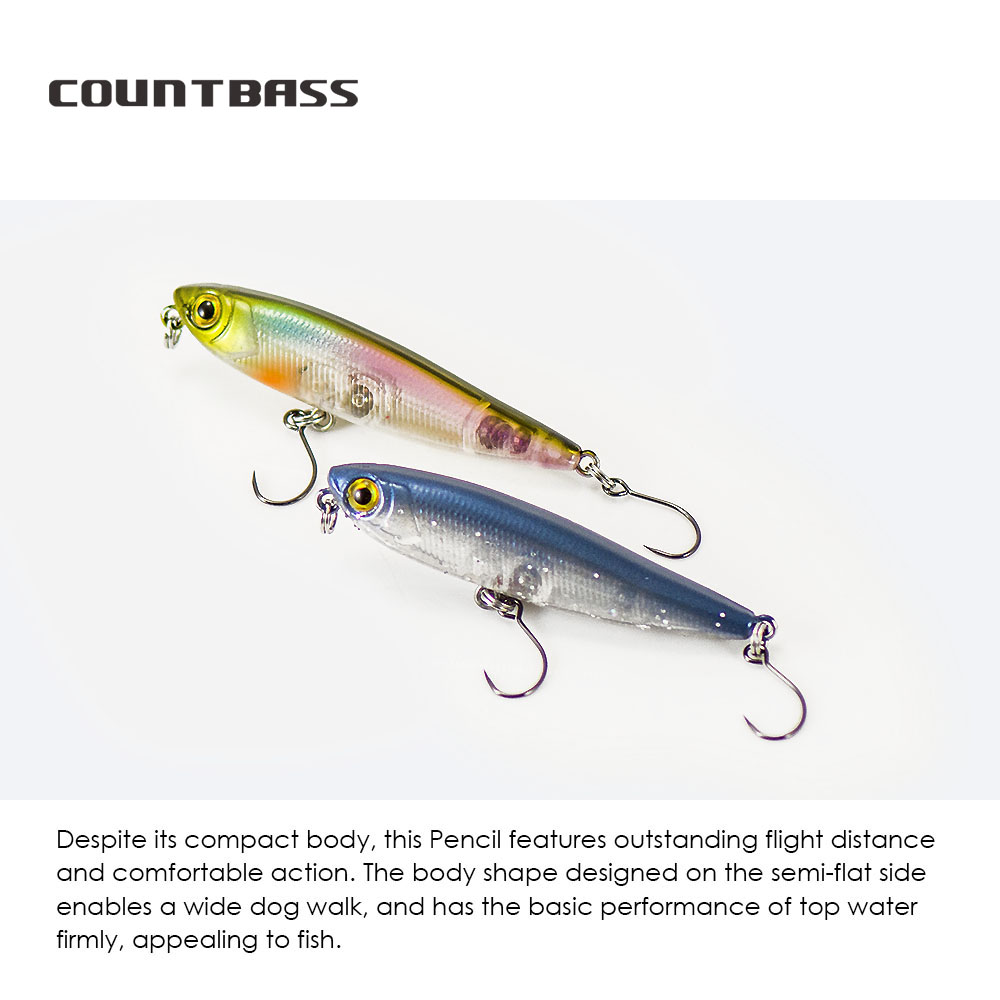 COUNTBASS Wobbler Topwater 55m - Fishing Lure Topwater บทวิจารณ์และราคา