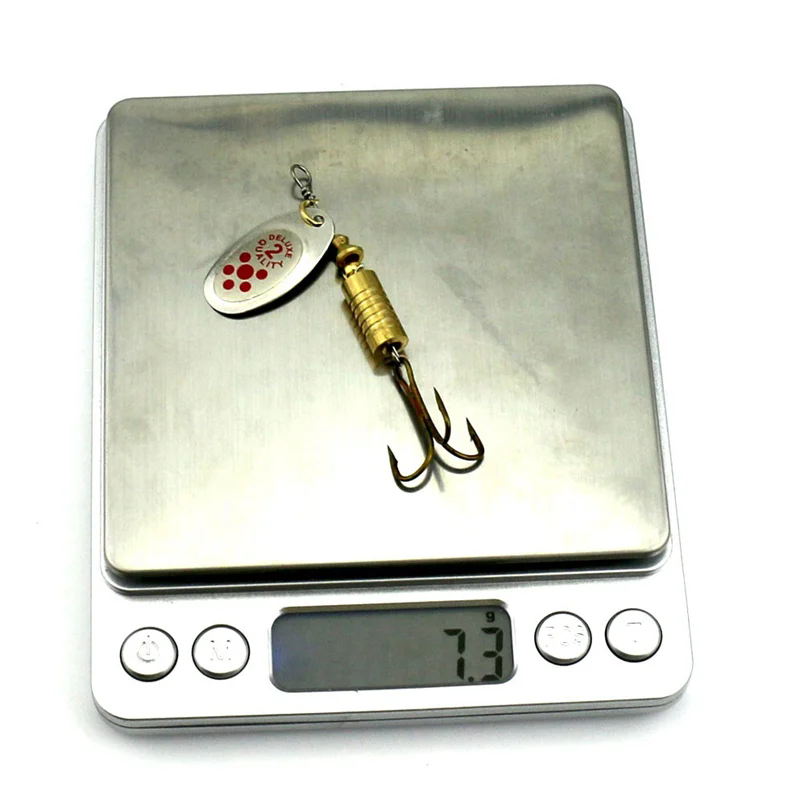1PCS ชุบโลหะ SPINNER เหยื่อ 6. - Fishing Lure Swimbait บทวิจารณ์และราคา
