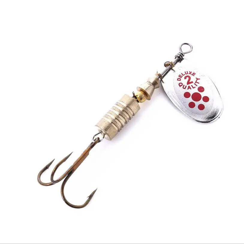 1PCS ชุบโลหะ SPINNER เหยื่อ 6. - Fishing Lure Swimbait บทวิจารณ์และราคา
