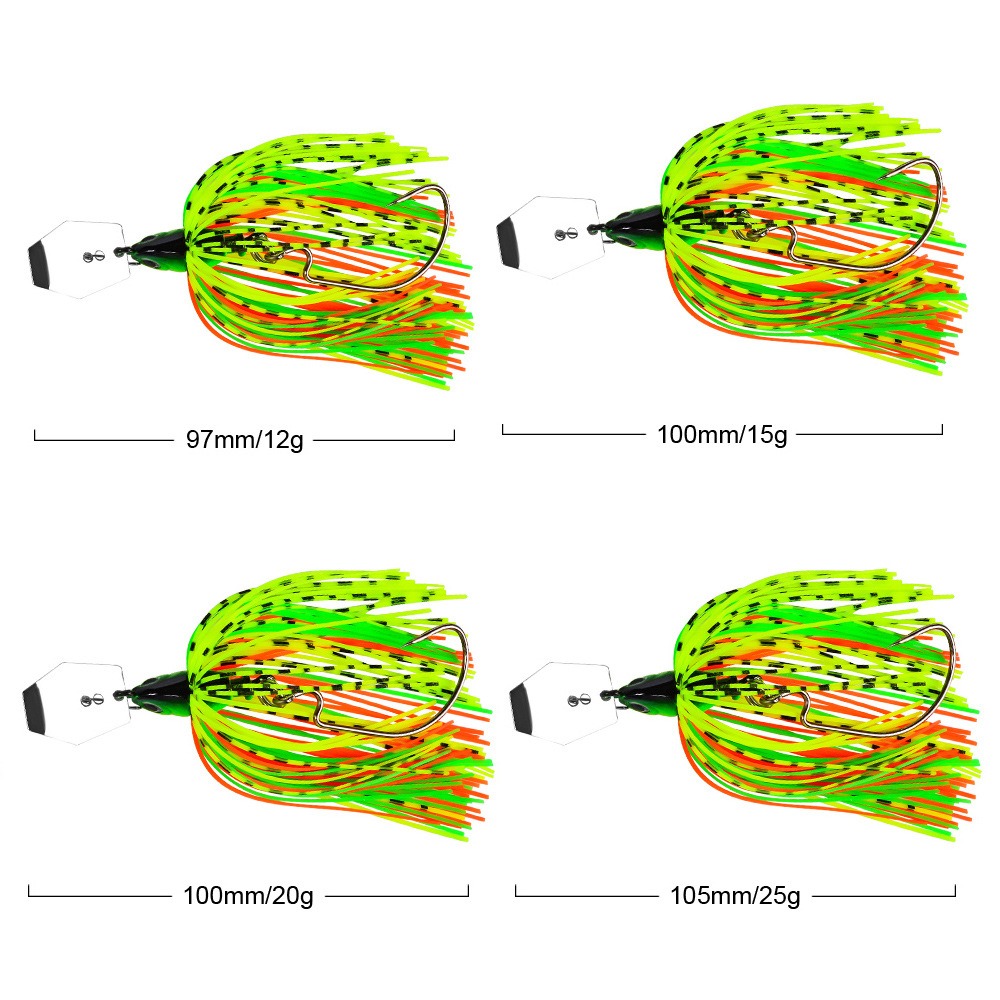 เหยื่อตกปลาแบบ Chatter Bait Sp - Fishing Lure Buzzbait บทวิจารณ์และราคา