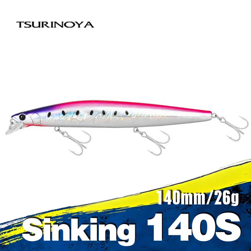 TSURINOYA 140mm 26g STINGER 14 - Fishing Lure Jerkbait บทวิจารณ์และราคา
