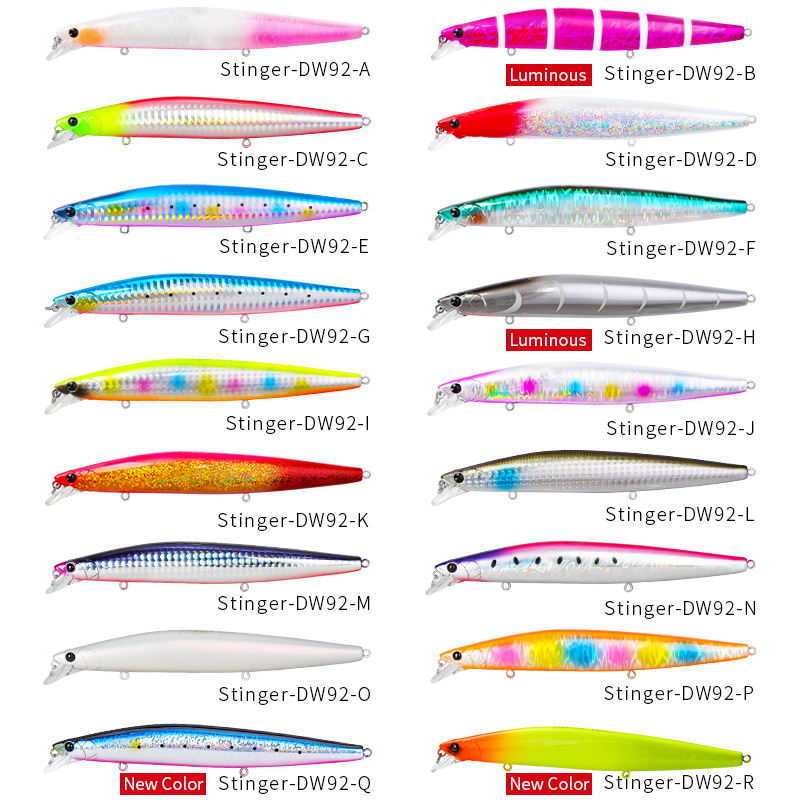 TSURINOYA 140mm 26g STINGER 14 - Fishing Lure Jerkbait บทวิจารณ์และราคา